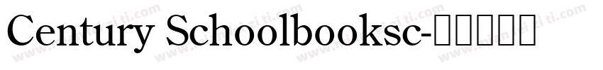 Century Schoolbooksc字体转换